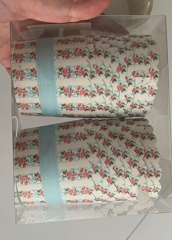 Renkli Kağıt Muffin Kapları - Görsel 3