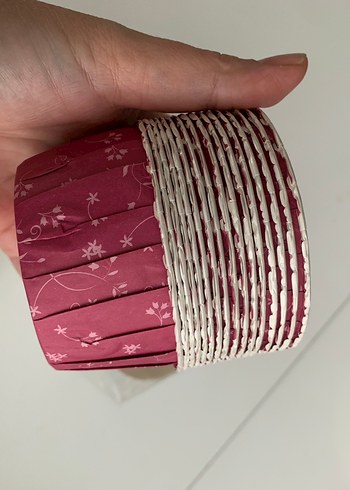 Renkli Kağıt Muffin Kapları - Görsel 6