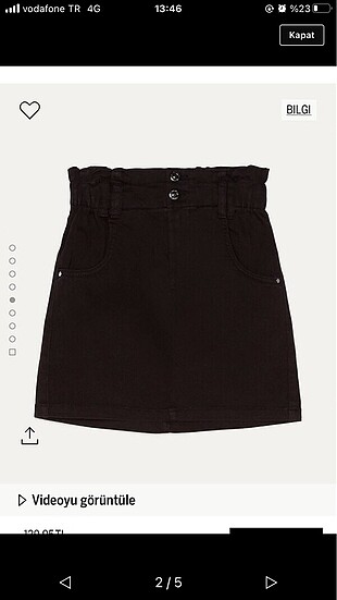 Bershka mini etek