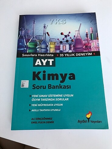 Aydın yayınları ayt kimya soru bankası 