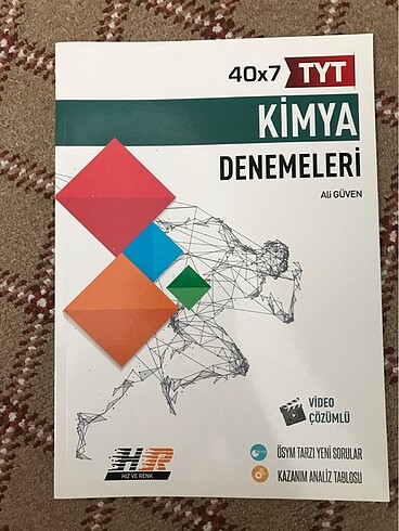 Hız ve renk kimya tyt deneme