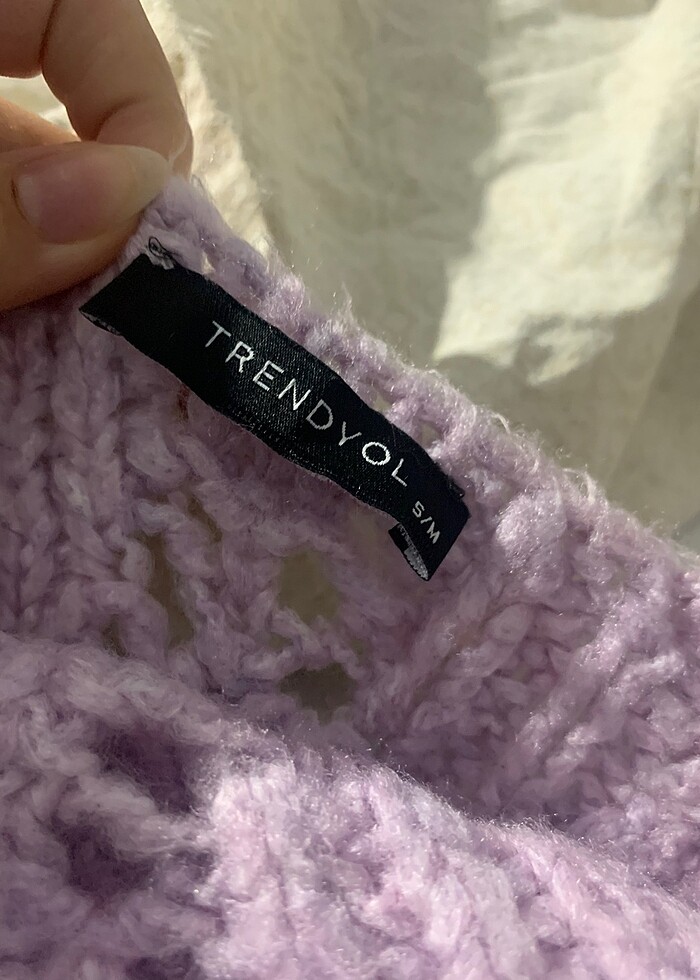 Trendyolmilla kazak lila - Görsel 2