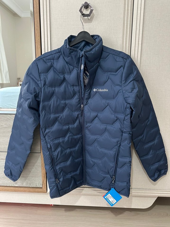 Columbia Erkek Lacivert Kaz Tüyü Mont - Görsel 2