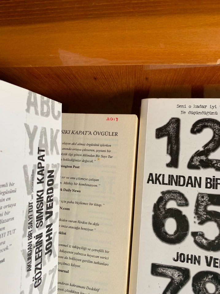 John Verdon kitap seti aklından bir sayı tut - Görsel 3