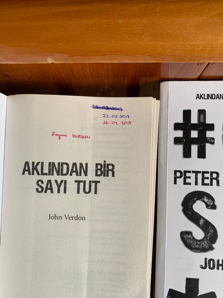 John Verdon kitap seti aklından bir sayı tut - Görsel 2