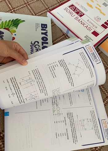AYT Kimya, Biyoloji ve Fizik Soru Bankaları YKS - Görsel 7