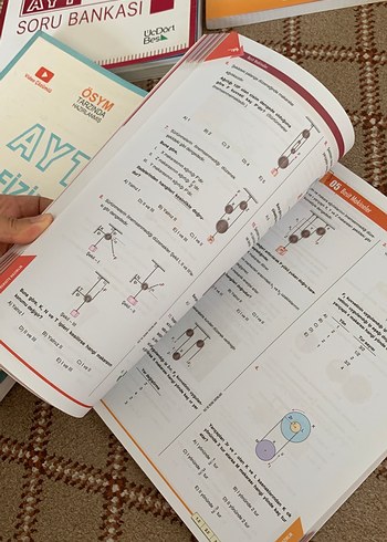 AYT Kimya, Biyoloji ve Fizik Soru Bankaları YKS - Görsel 10