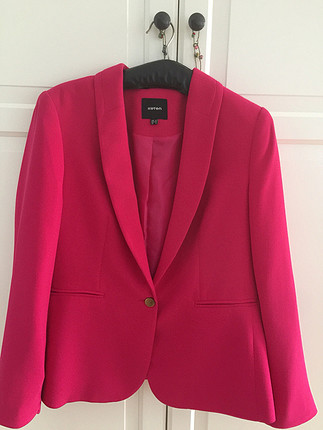 Pembe Koton Blazer