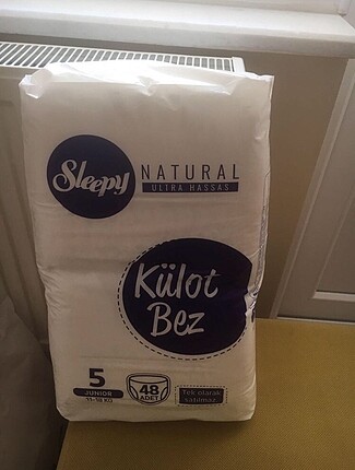 Sleepy natural 5 numara külot bez (48 adet)