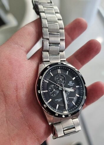 Beden Orjinal Casio Edifice 5062 gümüş renk çelik kasa kol saati