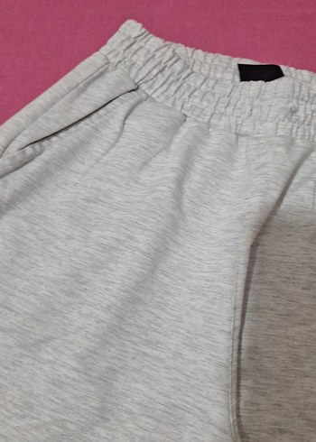 Gri Rahat Kesim Kadın Eşofman Altı - Görsel 4