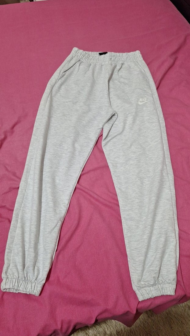 Gri Rahat Kesim Kadın Eşofman Altı - Görsel 2