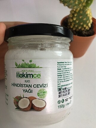 Organik Hindistan cevizi yağı
