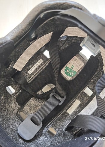 Mavi Gri Biker Diz Koruyucu Velcro Bağlamalı - Görsel 6