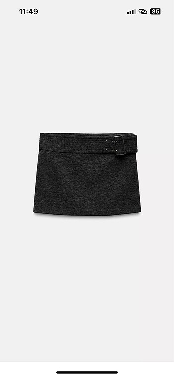Zara Kemerli kısa elbise