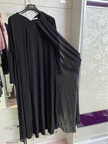 Büyük beden tesettür abiye - Görsel 7
