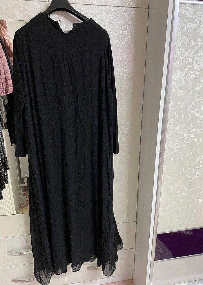 Büyük beden tesettür abiye - Görsel 5