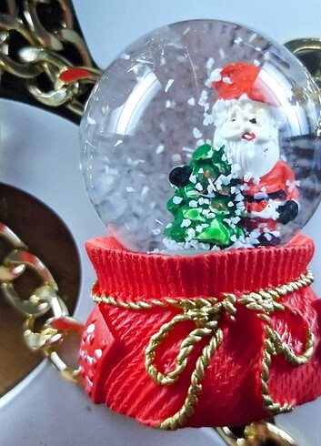  Beden Dekoratif Yeni Yıl Noel Baba Kar Küresi