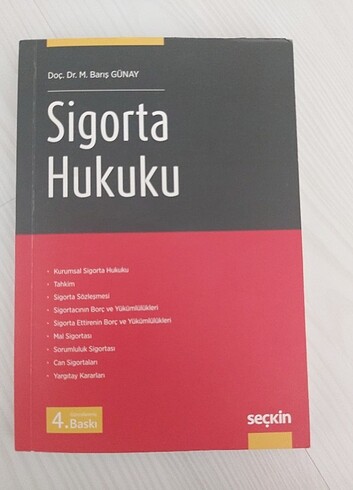 Barış GÜNAY Sigorta Hukuku
