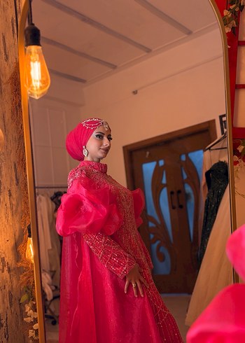Abiye Pembe abiye