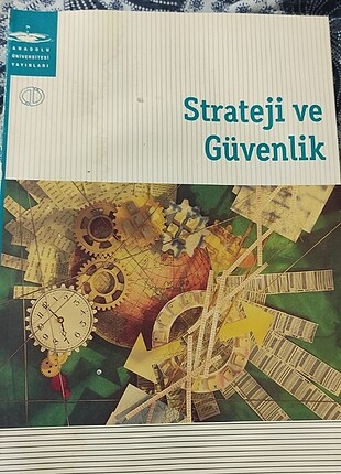 AÖf #aöf Strateji ve Güvenlik sıfır kitap sadece biraz nemlenmis