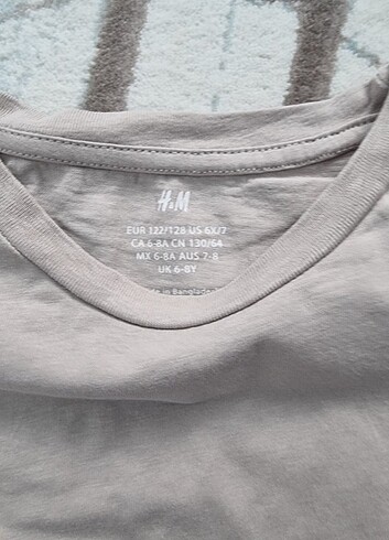 H&M Düz renk tişört 
