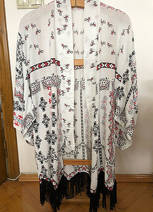 Püsküllü Kimono