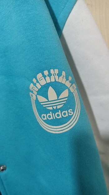 xl Beden mavi Renk Mavi Beyaz Kolej Ceket 