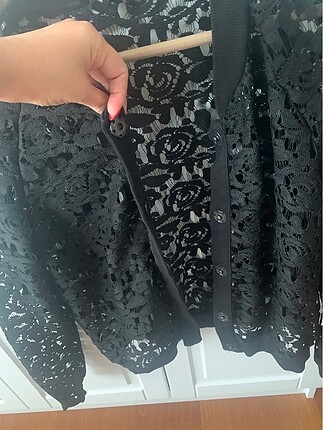 Dantel hırka - Görsel 2