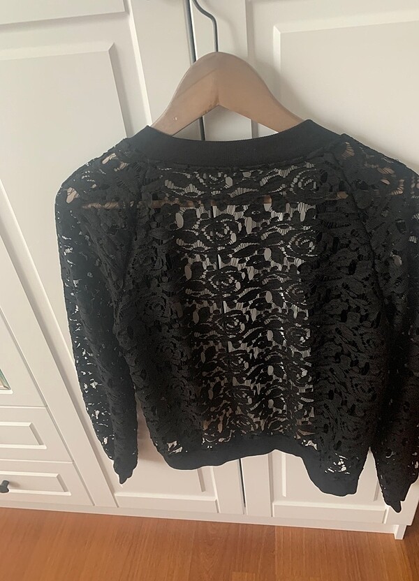 Dantel hırka - Görsel 4