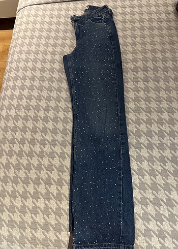 xs Beden Zara taşlı Kadın Kot Pantolon