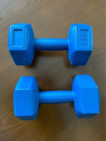 3 kiloluk dumbell ağırlık