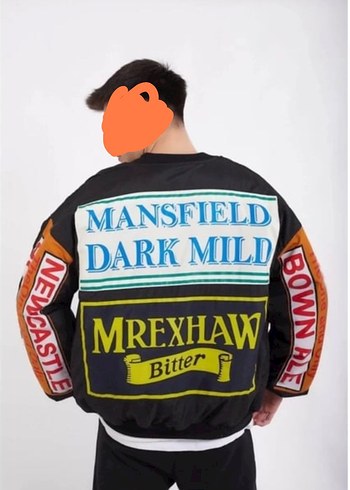 Defacto Erkek Çok Renkli Baskılı Denim Ceket
