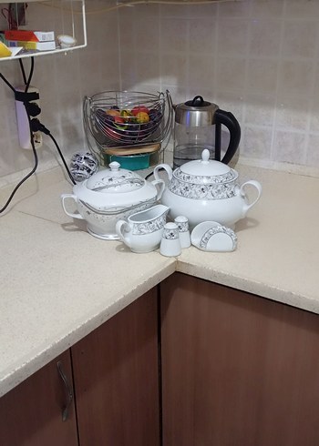  Beden yemek takımı parçaları