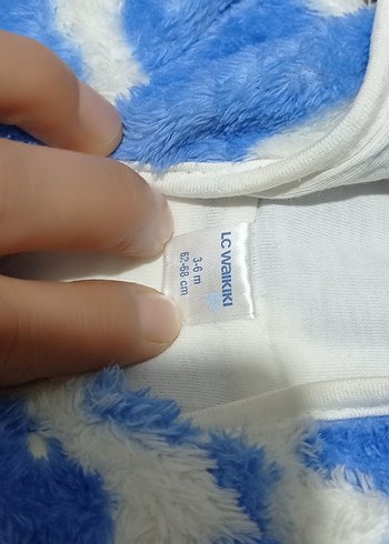 Mavi Leopar Desenli Bebek Tulum - Görsel 9