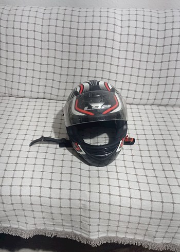 Siyah Kemerli LS2 Motosiklet Kaskı - Görsel 8