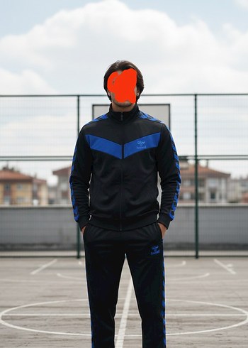 Hummel Siyah Mavi Esofman Takimi