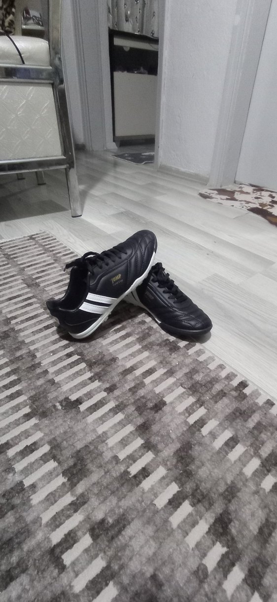 Siyah Erkek Futbol Ayakkabısı - Görsel 4