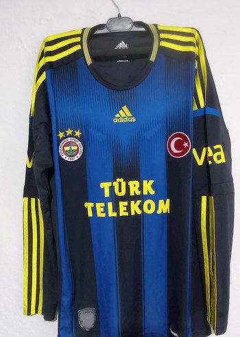 xl Beden mavi Renk Uzun Kollu, Baskılı Mavi Erkek Forma