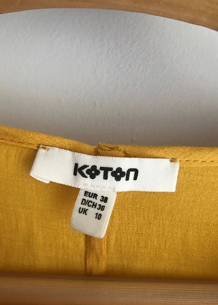 38BEDEN SARI BLUZ - Görsel 2