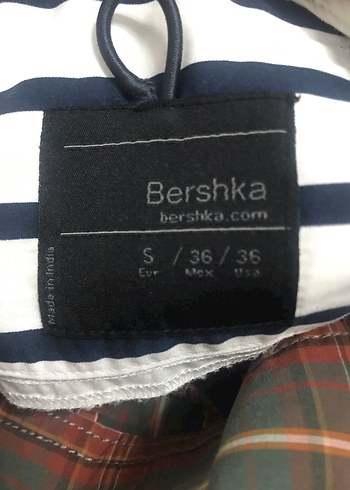 Gri Çizgili Beyaz Unisex Ceket - Görsel 2