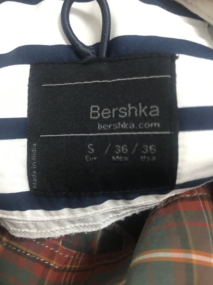 Gri Çizgili Beyaz Unisex Ceket - Görsel 2