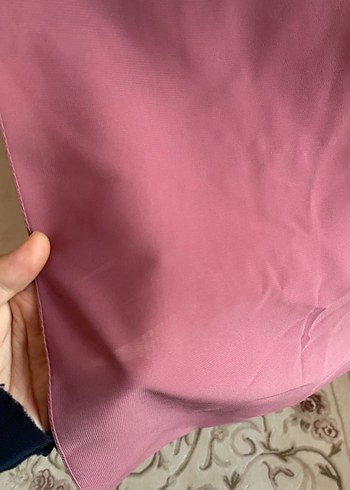 Pembe şifon şal - Görsel 2
