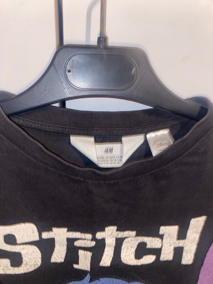 Kız Çocuk Siyah Street Wear Tişört - Görsel 3