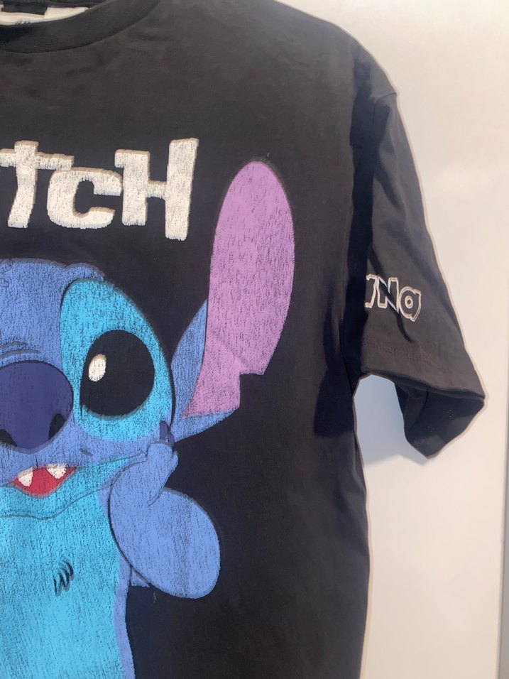 Kız Çocuk Siyah Street Wear Tişört - Görsel 2