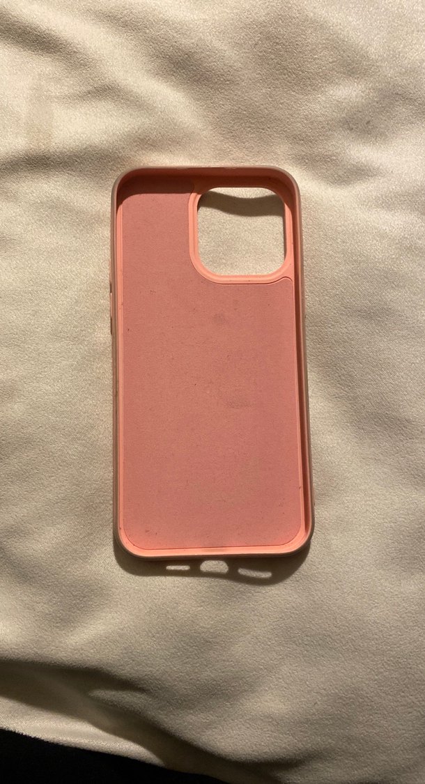 Pastel Pembe Transparan Telefon Kılıfı - Görsel 2