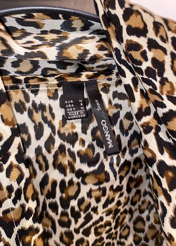 Kahverengi Leopar Desenli Kemerli Kadın Tulum - Görsel 3