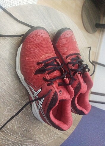 Orjinal asics 32.5 çocuk spor ayakkabi