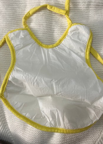 Kol geçirmeli bebek önlüğü - Görsel 2