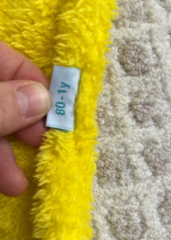 Nakışlı Sarı Bebek Tulumu - Görsel 3